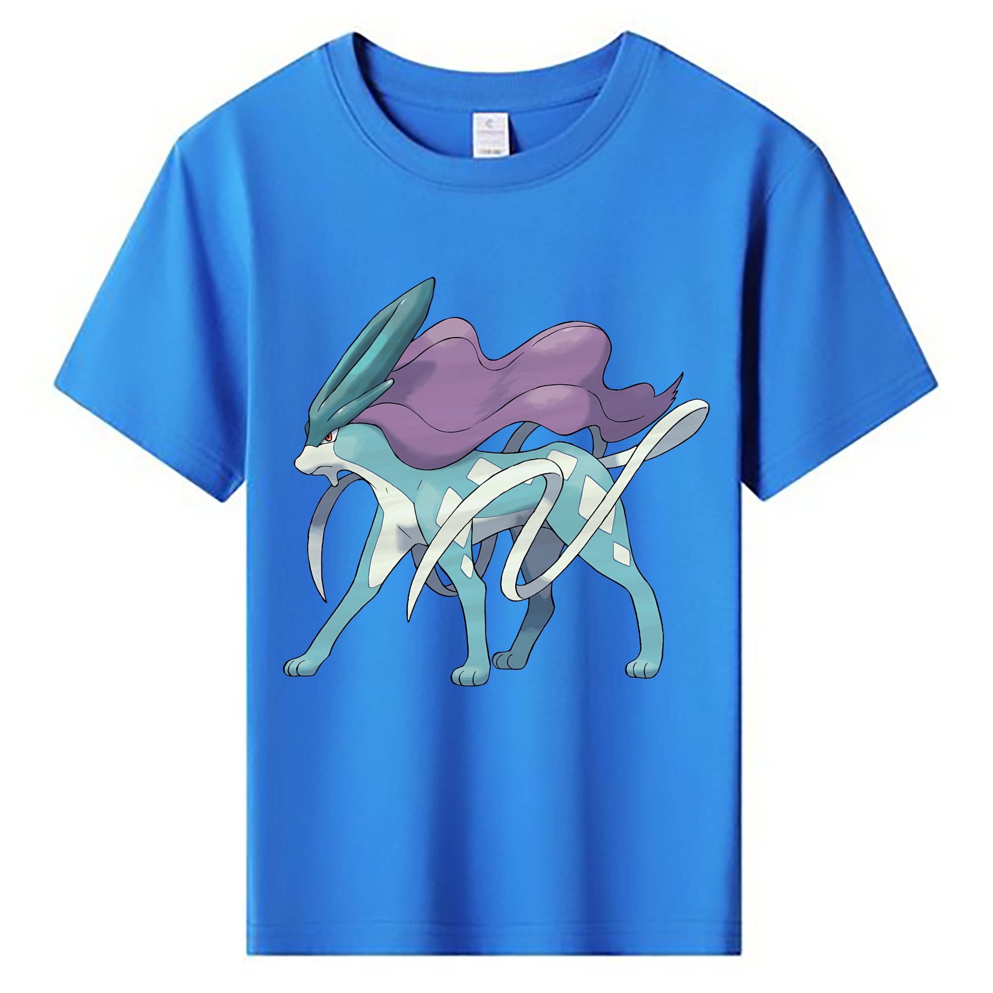（画像用） ポケットモンスター Pokémon 綿100％キッズTシャツ（フロントプリント）